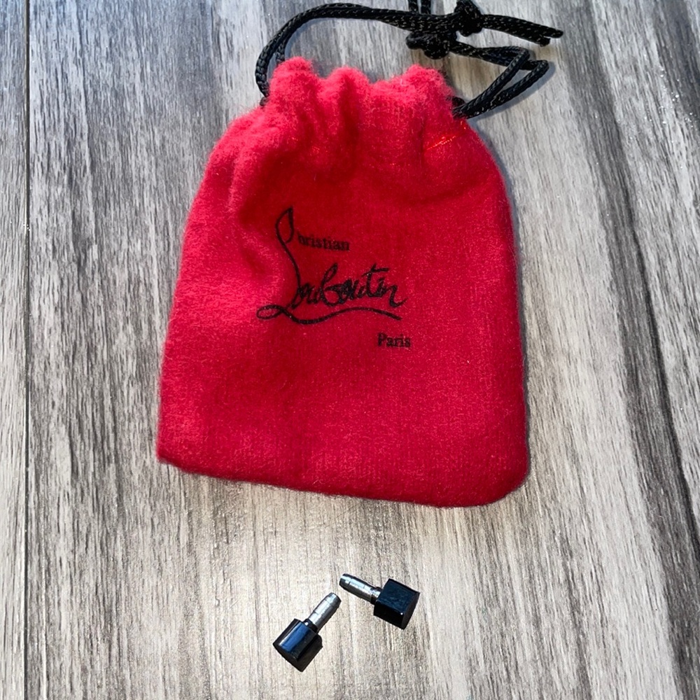 Christian Louboutin heel tip pouch w tips